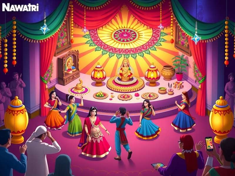 Navratri Radiant Journey Puja Ritual